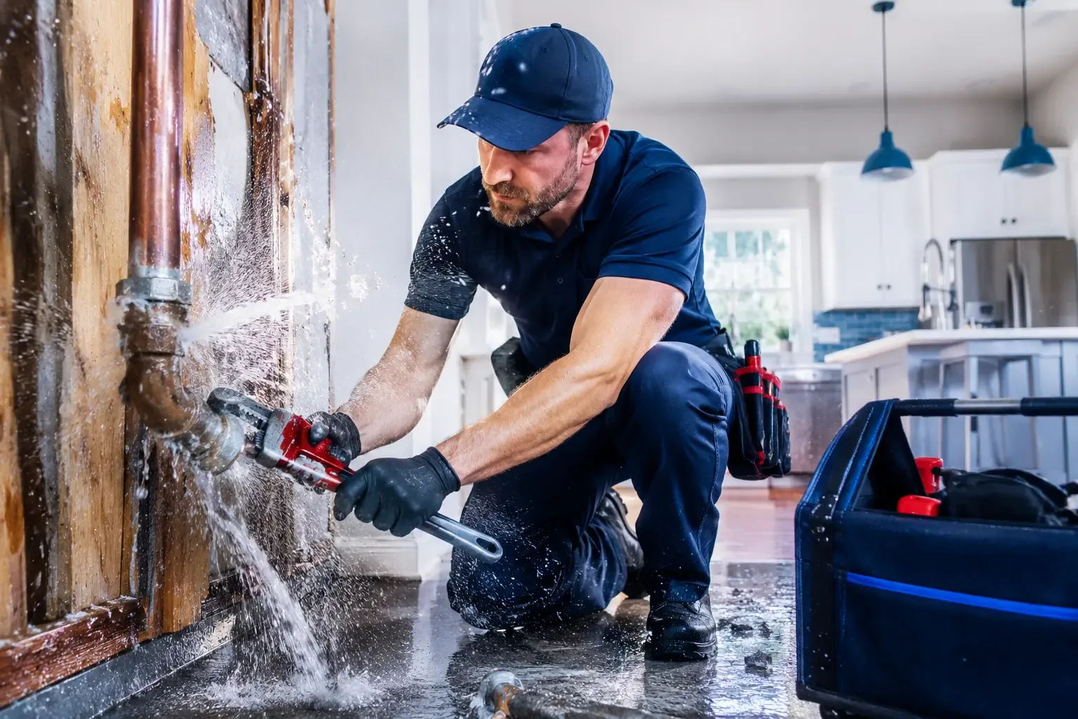 Local emergency pipe repair professionals in Brocket, ND